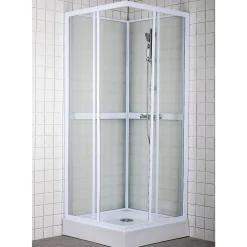 Milobad VENEDIG BRUSEKABINE 80 CM 80 CM
