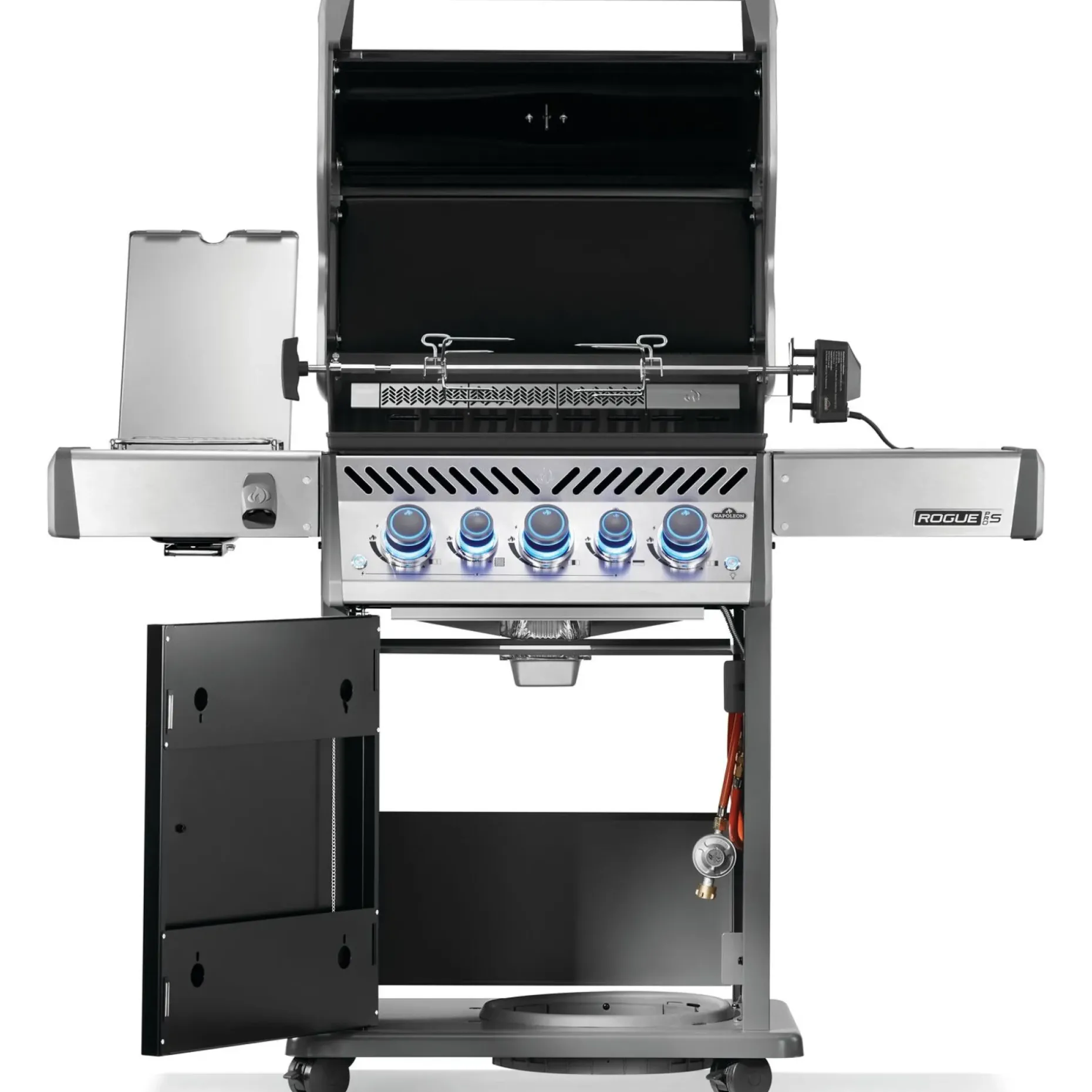 NAPOLEON ROGUE PRO-S 425 GASGRILL SORT/RUSTFRIT STÅL