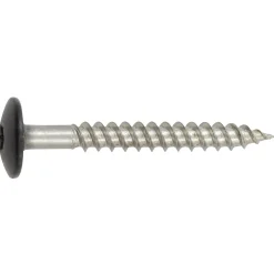 NKT FACADESKRUE 4,5X40 - SORT MM PULVERLAKERET 200 STK