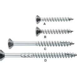 NKT SPUN®+ UNIVERSALSKRUE SPUN+ SKRUE 4,0X25 MM ELFORZINKET 200 STK