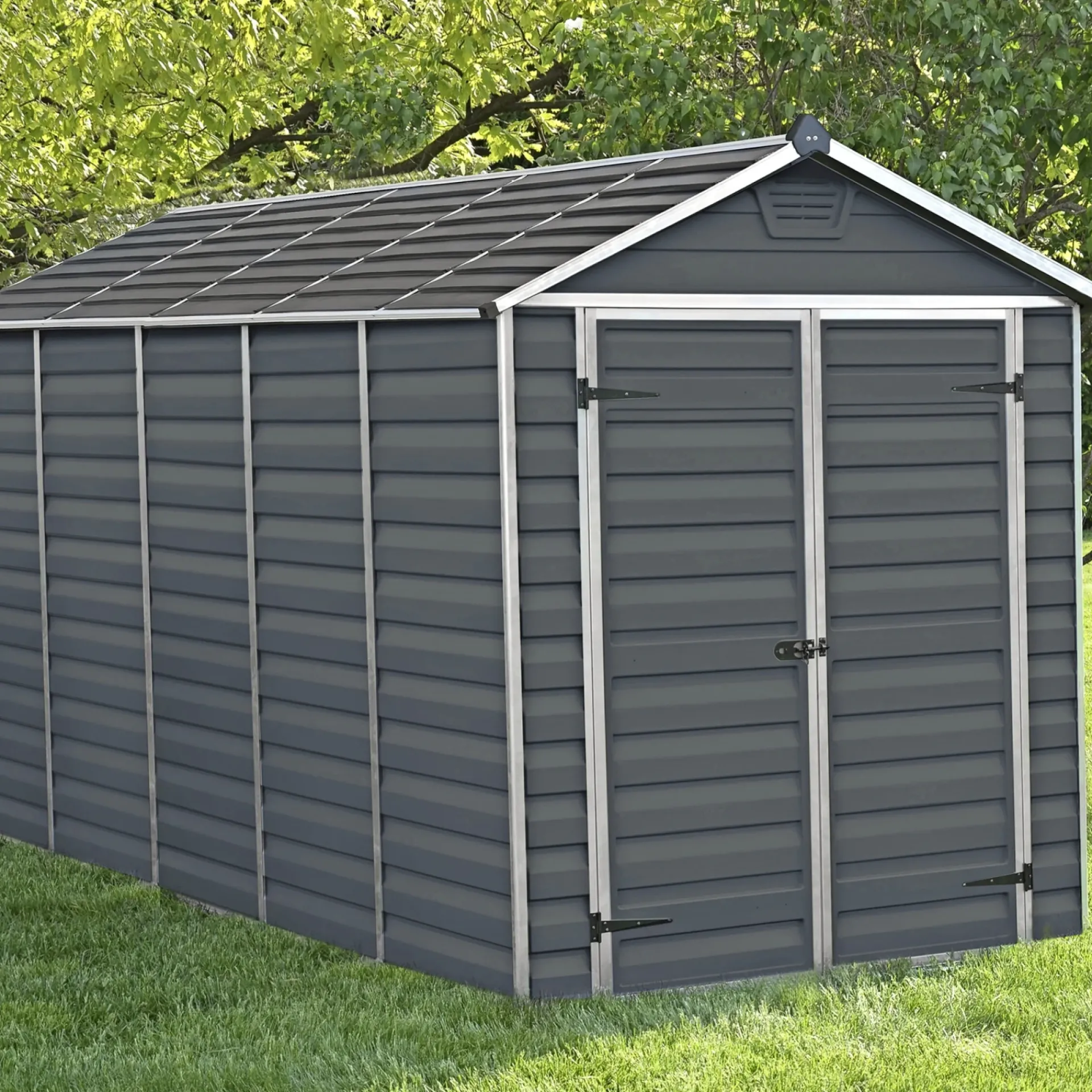 PALRAM CANOPIA CANOPIA 540-153 REDSKABSRUM ANTRACITGRÅ 7,0 M2