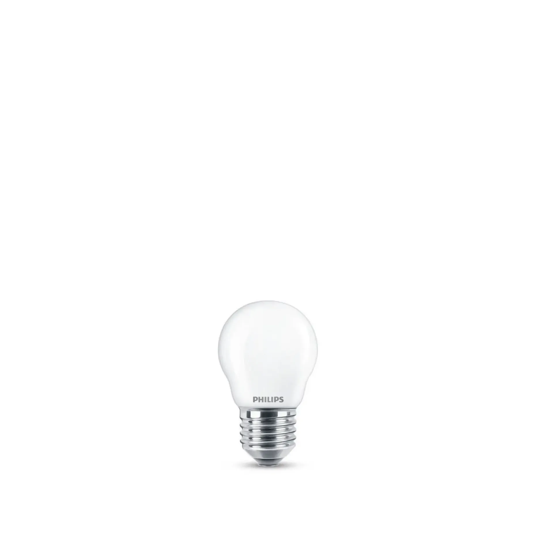 PHILIPS LED PÆRE KRONE E27 3W