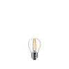 Philips 2-PAK LED PÆRE KRONE E27 4W
