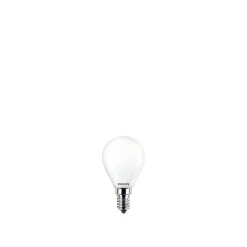 Philips 2-PAK MAT LED PÆRE KRONE E14 2W