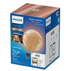 Philips Smart TUNABLE WHITE LED PÆRE E27 DEKO 6W