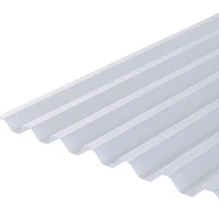 Plastmo JÄRBOPRO TRAPEZPLADE 600 CM 104 CM OPAL HVID