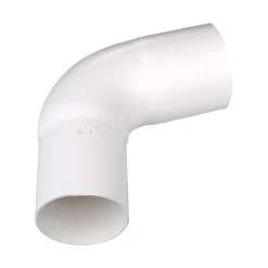 Plastmo PLAST 75 MM BØJNING HVID