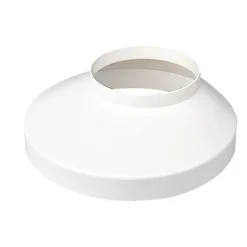 Plastmo PLAST 75/130 MM BRØNDKRAVE HVID