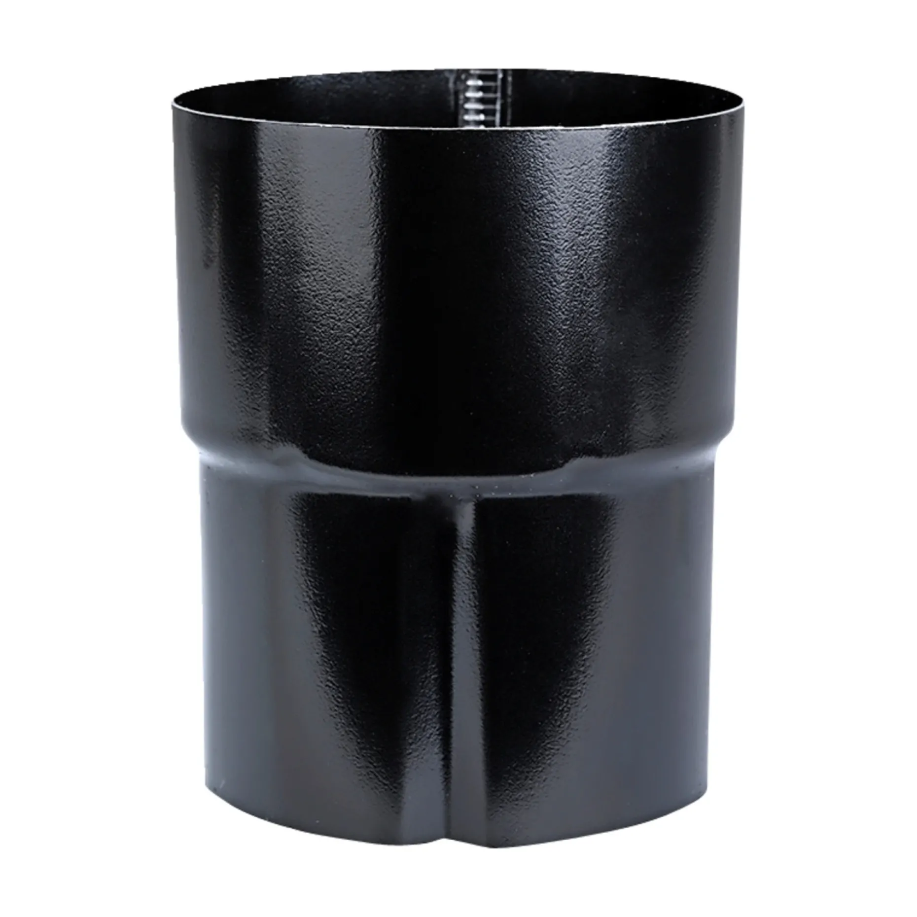 PLASTMO SORT 90 MM RØRSAMLEMUFFE