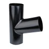 Plastmo SORT STÅL SORT 75 MM GRENRØR