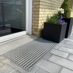 PLASTMO VARIO 30/10 MM 100X50 CM RIST 100X50 CM GALVANISERET STÅL