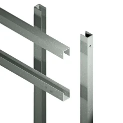 PLUS ARTURA STÅLRAMME GALVANISERET LOOK 90 X 135 CM