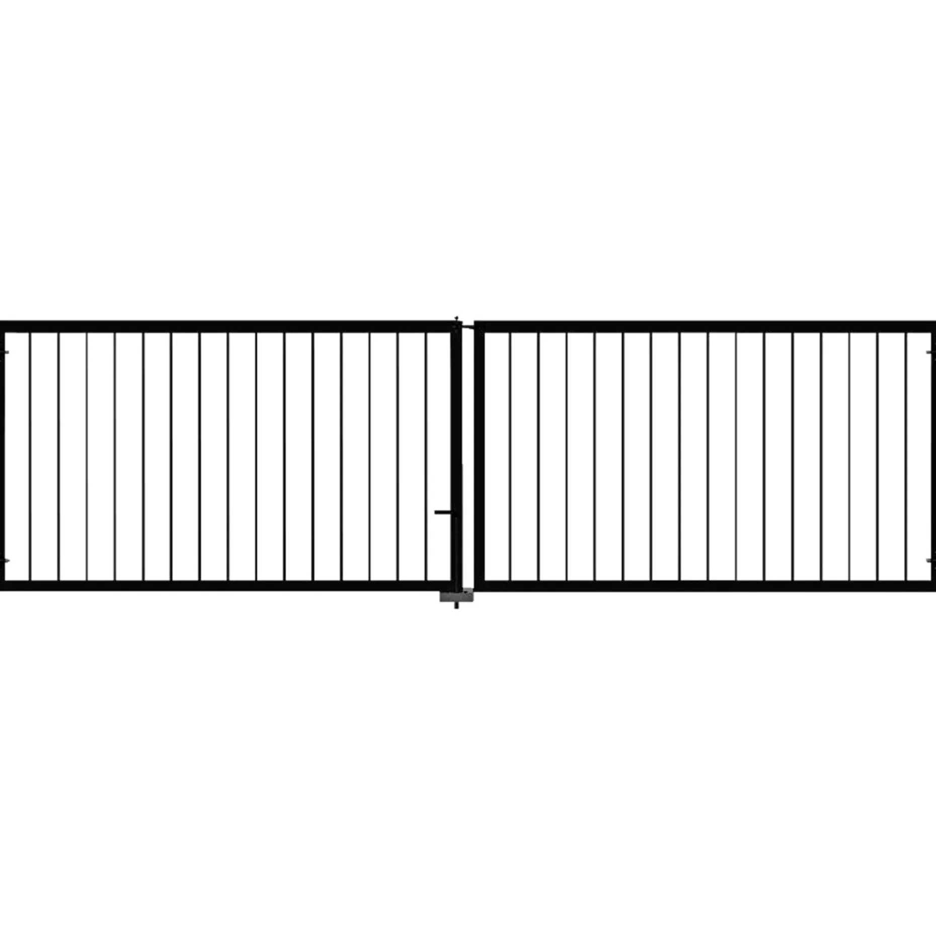 PLUS BASIC DOBBELTLÅGE PULVERLAKERET 300 X 85 CM