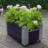 Plus CUBIC BLOMSTERKASSE SORT 45 X 87 X 50 CM
