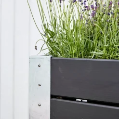 PLUS CUBIC BLOMSTERKASSE SORT 50 X 90 X 120 CM