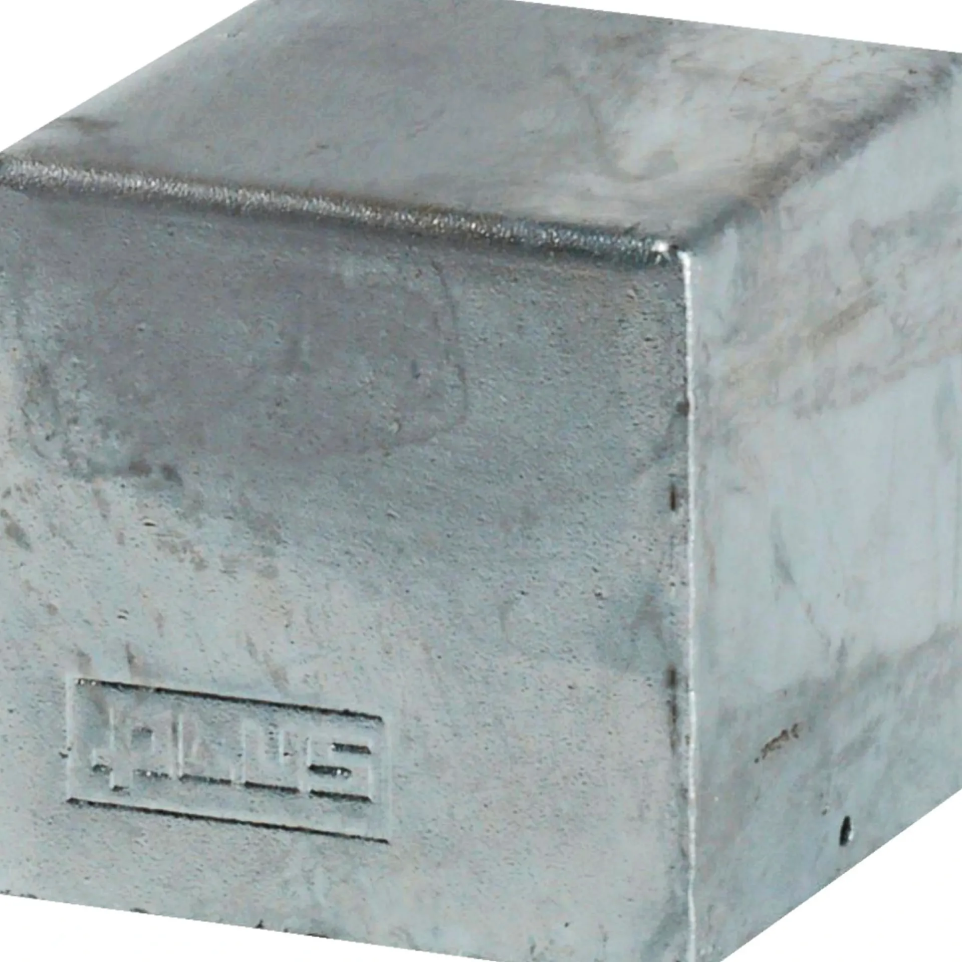 Plus CUBIC STOLPEHAT STÅL GRÅ 71 X 71 MM