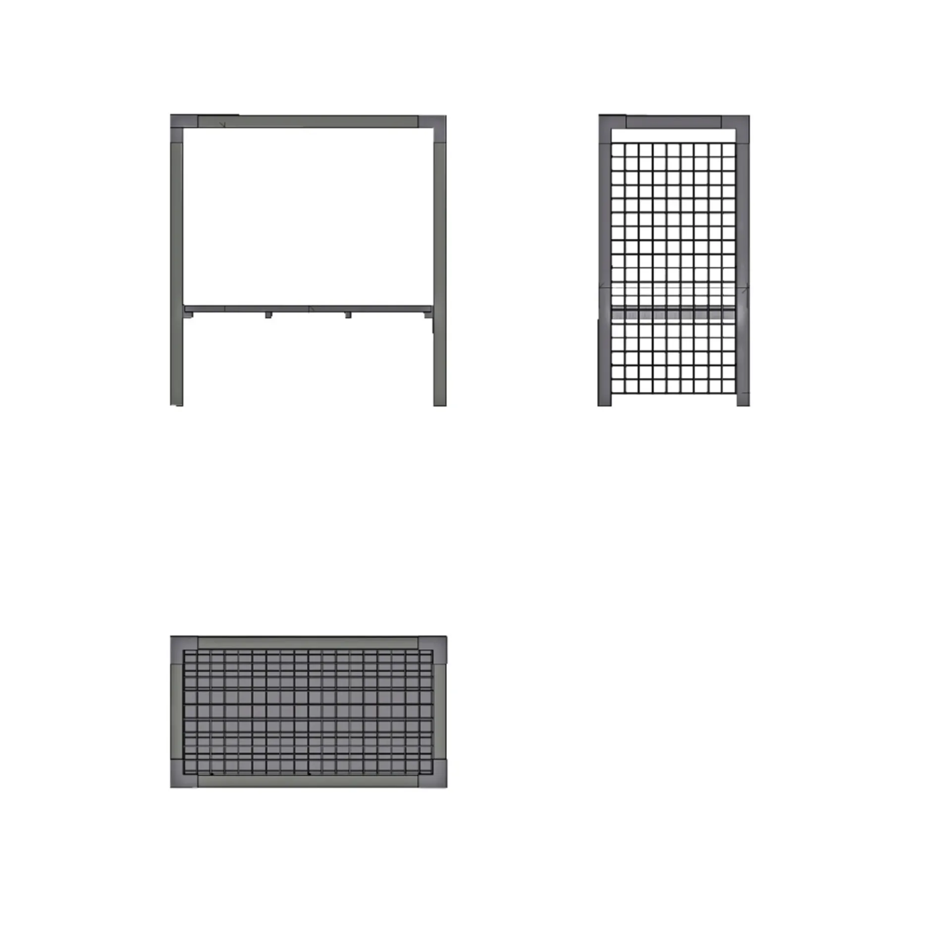 Plus DAYLIFE STÅLESPALIER 2,1 M2