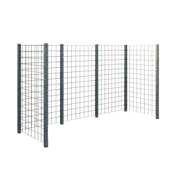 PLUS ESPALIER 3 SPANDE RENOVATIONSSKJUL VARMGALVANISERET STÅL