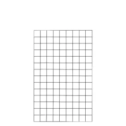Plus ESPALIER STÅL SORT 90 X 140 CM