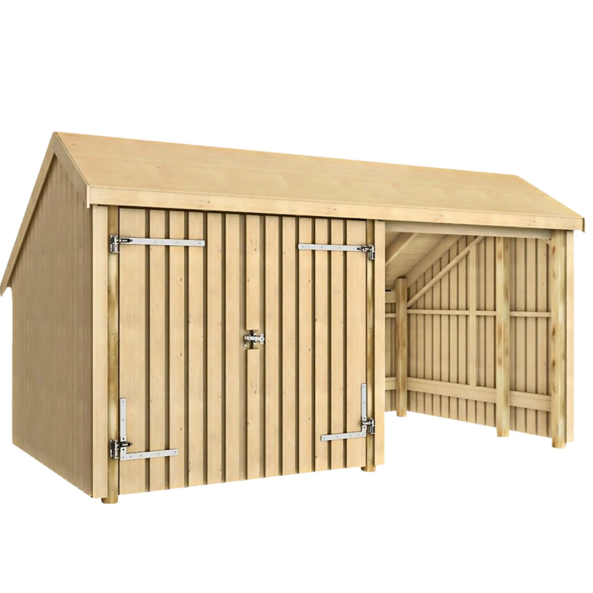 Plus 2-MODULER M/DOBBELTDØR STANDARD MULTIHAVEHUS 10,5 M2