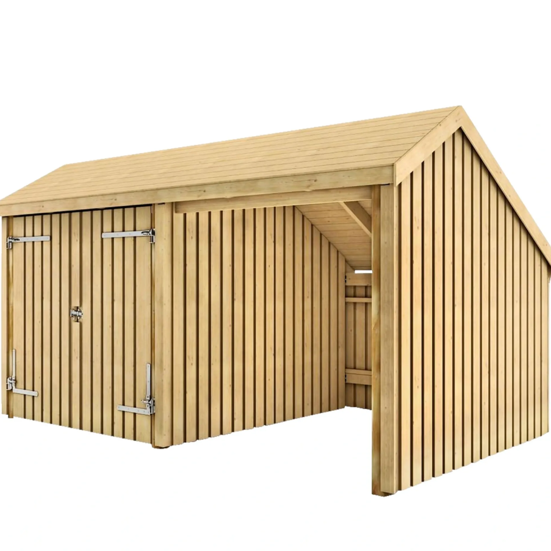 Plus 2-MODULER M/DOBBELTDØR STANDARD MULTIHAVEHUS 10,5 M2