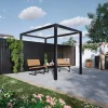 Plus PERGOLA 208 X 198 X 268 CM SORT