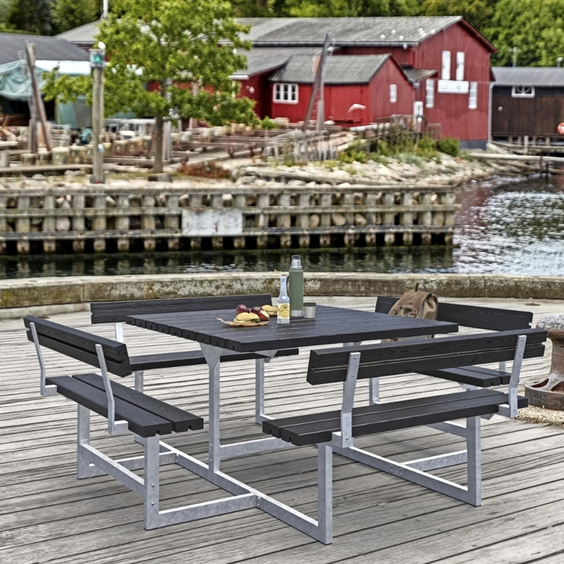 Plus PICNIC BORDBÆNKESÆT SORT