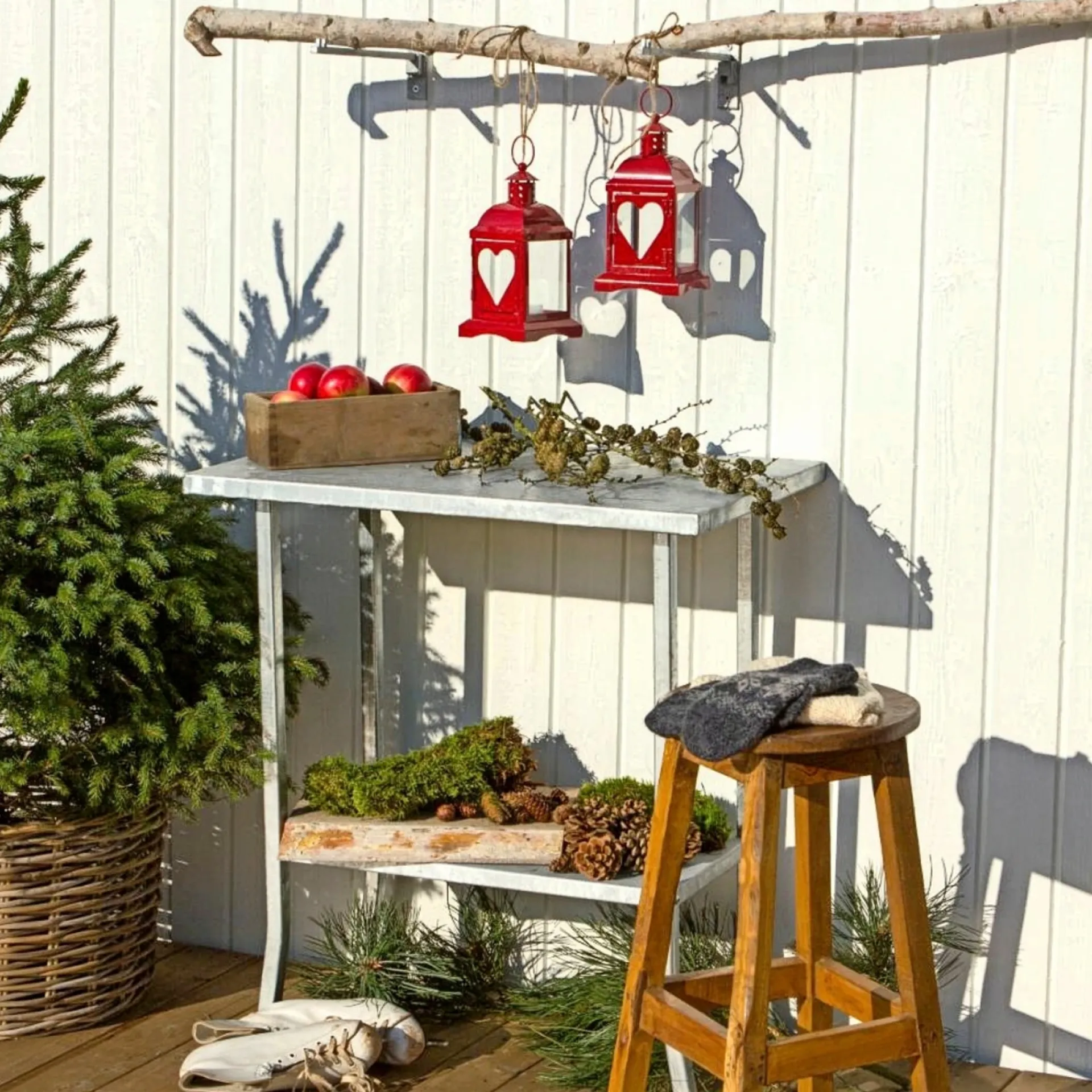 Plus PLANTEBORD STÅL 45X75X80 CM