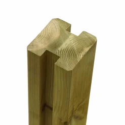Plus PROFILSTOLPE M/2 SPOR TRYKIMPRÆGNERET NTR KLASSE A NATUR 9 X 9 X 268 CM