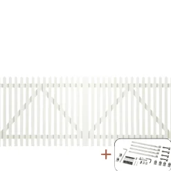 Plus SKAGEN LÅGE FUNGICIDBEHANDLET OG GRUNDMALET 2 GANGE HVID 300 X 120 CM