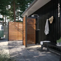 PLUS TOKYO HEGN THERMOWOOD® GYLDENBRUN 83 X 180 CM