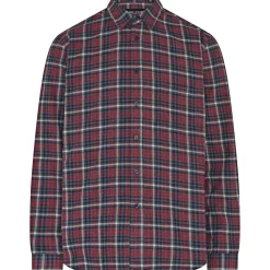 ProActive CLASSIC FIT SKJORTE 3XL RØD/GRÅ