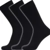 ProActive SPORT 451-75-09, 3-PAK STRØMPE SORT 40-46