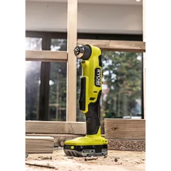 Ryobi ONE+ RAD18C-0 VINKEL BORE/SKRUEMASKINE AKKU UDEN BATTERI OG LADER
