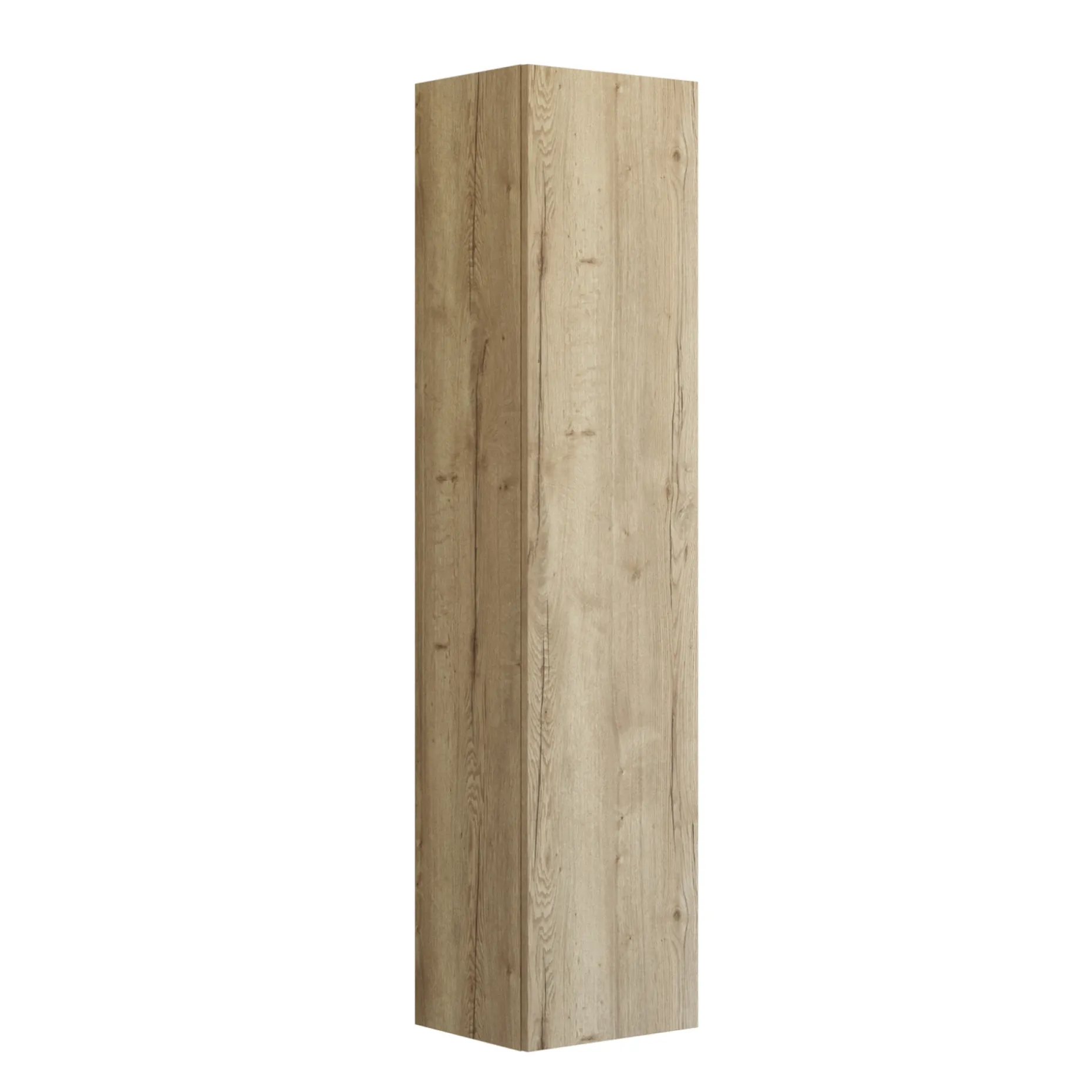 SCANBAD DELTA HØJSKAB HØJREHÆNGSLET NATUR EG 40 X 176 CM