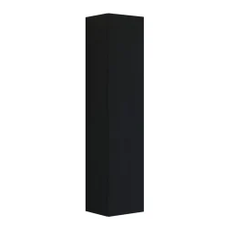 Scanbad DELTA HØJSKAB VENSTREHÆNGSLET SORT EG 40 X 176 CM