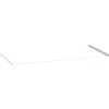 Scanbad DELTA L80 CM D 44 CM LYSRAMME