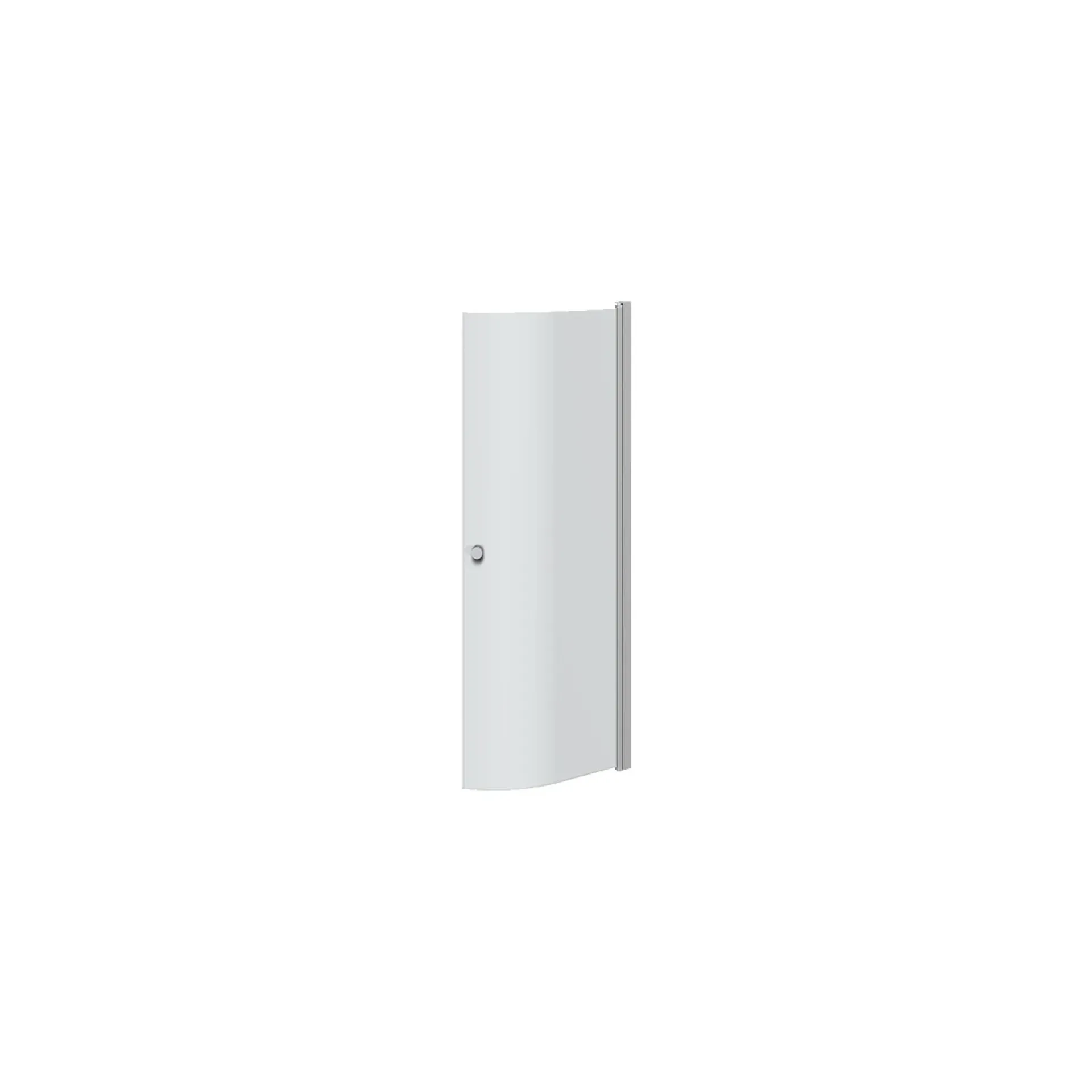 Scanbad MATCH BRUSEDØR KLAR GLAS 90 CM