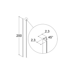 Scanbad MATCH 45 GR. KIT 2,3 CM