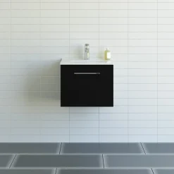 Scanbad MULTO AMBER BADMØBEL SORT 1 LÅGE 51 CM