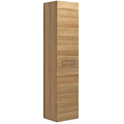 Scanbad MULTO HØJSKAB HØJREHÆNGSLET VARM EG 40 X 175 CM