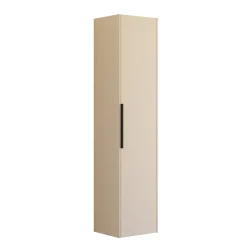 Scanbad NOW GLAT HØJSKAB HØJREHÆNGT MAT SAND 40 X 176 CM