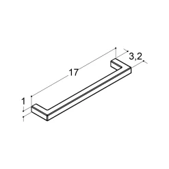 Scanbad PLAY GREB MAT SORT 17 CM