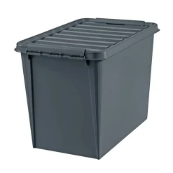 SmartStore RECYCLED 70 OPBEVARINGSKASSE M. LÅG GRÅ 70 L