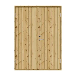 Swedoor CLEVER-LINE DOBBELT UDHUSDØR 92 X 1514 X 2048 MM VENSTRE