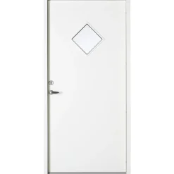 Swedoor CLEVER-LINE P-900 UDADGÅENDE FACADEDØR 60 X 948 X 2050 MM H HVID