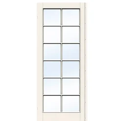 Swedoor CLEVER-LINE STYLE SP12 STÅENDE GLASDØR 8X21