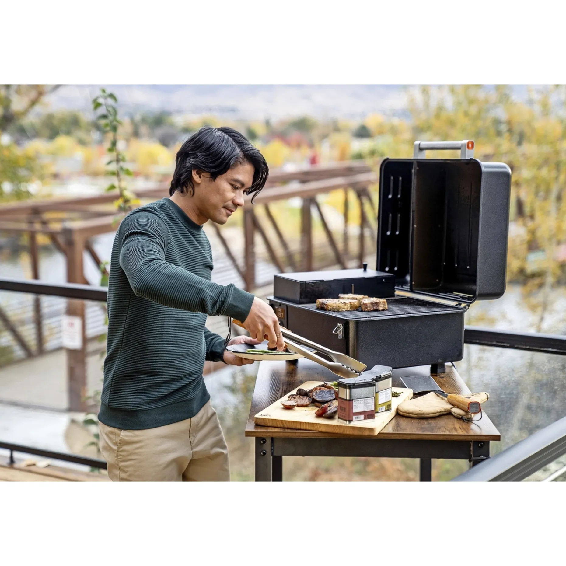 TRAEGER RANGER TRÆPILLEGRILL SORT