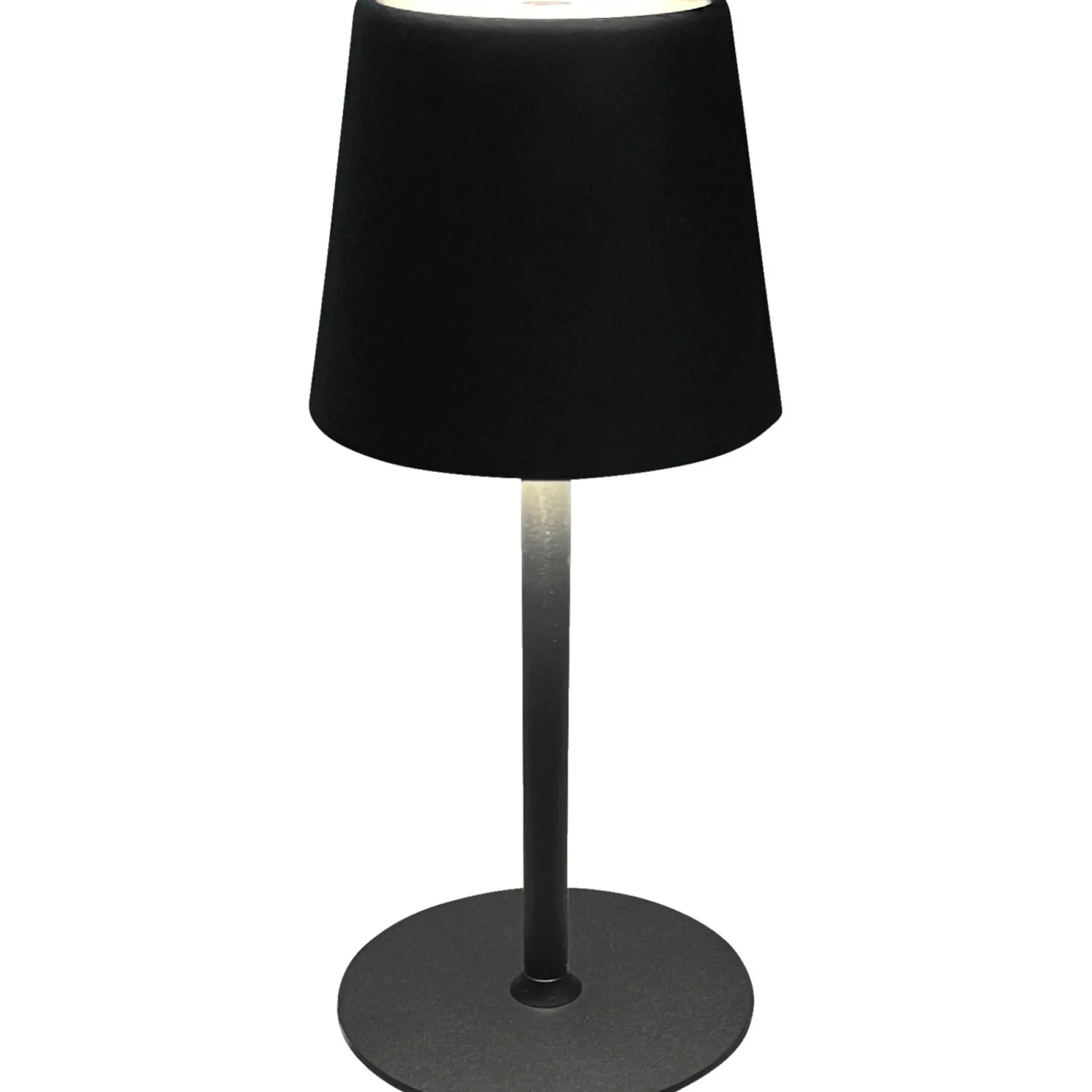 VELI LINE STYLE TOUCH GENOPLADELIG BORDLAMPE SORT