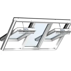 Velux INTEGRA 3I1 VIPPEVINDUE HVIDMALET TRÆ 188 X 140 CM GGLSFFKF0820663